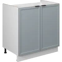 Vicco Fame-Line Wastafelkast – 80 cm, WB Antraciet Licht blauw-grijs