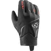 Ixon Pro Hurricane 2 Zwart Bright Rood Waterdichte Handschoenen Maat 3XL