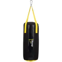 Avento Bokszak - 15 Kg / 80 cm - Zwart/Geel