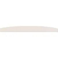 Boston BBS-4 Gebogen Brugzadel van Been voor Folkgitaar 77 x 8-10-7 x 2,7 mm