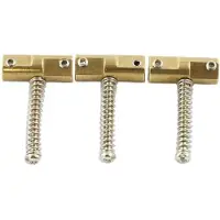 AllParts BP2327008 Wilkinson Gecompenseerde Messing Brugzadels voor Telecaster (Set van 3)