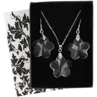 Ruben Robijn Feng shui bloem hanger / oorbellen set