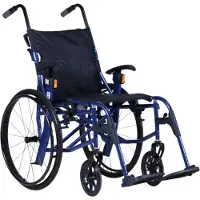 Excel Rolstoel Ultra Light 9.9 Blauw 22 inch