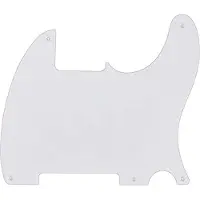 Fender 68214049 pickguard ‘50s Esquire, 5 screw holes, 1-ply, white