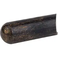 The Rock Slide BTRS-SMP-LB verouderde messing balltip slide maat L (binnen 20,5 - lengte 71,0mm)
