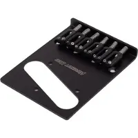 Hipshot HS4410046B Telecaster Retrofit Brug – 6 Zadels Zwart