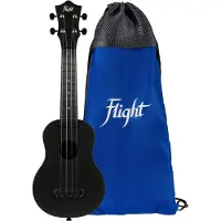 Flight Ultra Travel Soprano Ukulele - Ink -