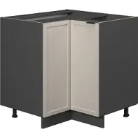 Vicco Fame-Line Hoekkast – 80.5 cm zonder werkblad GrijsBeige