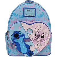 Loungefly Disney Backpack Stitch and Angel Puzzle Pieces
