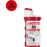 Loctite 55 - afdichtingskoord- schroefdraadafdichting - 160 m - voor gas en water