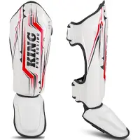 King Pro Boxing Scheenbeschermers KPB/SG Spartan 2 Wit - XL