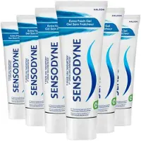 Sensodyne 6x Tandpasta Extra Fresh Gel 75 ml