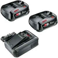 Bosch Starterset 18V 2,5 Ah (2x) + AL 18V-44
