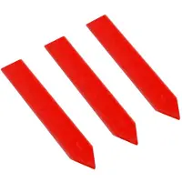 Combicraft Dikke Steeketiketten 18 x 100 mm Rood - 100 stuks