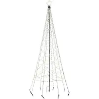 Lumineo Vlaggenmast verlichting 3.2 meter | Warm wit | 480 lampjes |