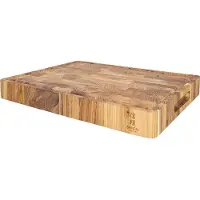 Shinrai Japan Shinrai Knives - Luxe Snijplank - Premium Teakhout - 40 x 30 x 4.5 cm - Duurzaam en Stijlvol Design - Broodsnijplank Hout - Hakblok