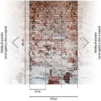 Living Walls The Wall rood behang | 383351