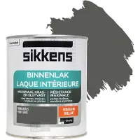 Sikkens binnenlak donkergrijs hoogglans 750 ml