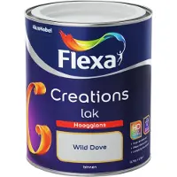 Flexa Creations binnenlak wild dove hoogglans 750 ml