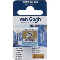 Taidepiste van Gogh aquarelverf - napje - donkergoud 803