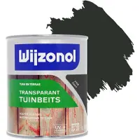 Wijzonol Transparant Tuinbeits - 3165 Zwart - 0,75L