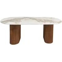 Pole to Pole Urban Chique Eettafel Keramiek Marmer