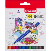 Bruynzeel 12 mini fineliners 60241512