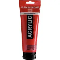 Amsterdam Standard Series Acrylverf Tube 250 ml - Transparantrood Middel 317