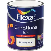 Flexa Creations lak morning snow hoogglans 750 ml