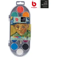 Bruynzeel Xvan gogh museum aquarelverfset met penseel