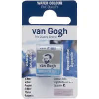 Royal Talens van Gogh aquarelverf - napje - zilver 800