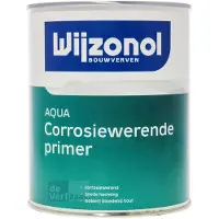 Wijzonol Aqua Corrosiewerende Primer | Grondverf Binnen & Buiten 1 LTR - Lichte kleur|2