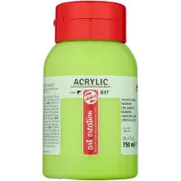Talens Art Creation Acrylverf Pot 750 ml Geelgroen 617