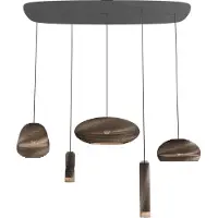 Think Paper Hanglamp Baggy 290 Ø 29 cm bruin