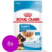 Royal Canin Maxi Natvoer - Puppy-Hondenvoer - 8 x 10x140 g