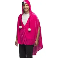 Boland - Poncho Flamingo - Volwassenen - Flamingo - Dieren