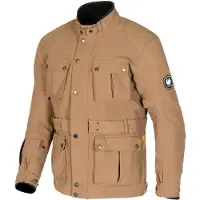 Merlin Burslem Eco Gelamineerde Sand Textiele Motorjas Maat L