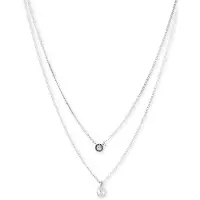 DKNY Ketting zilver / transparant