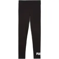 Puma Leggings 'Ess No. 1' zwart / wit