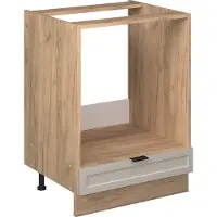 Vicco Fame-Line Ovenombouwkast – 60 cm zonder werkblad GrijsBeige