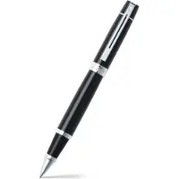 Sheaffer rollerball - 300 - glanzend zwart en chroom - penpunt M - schrijfkleur zwart - SF-E1931251