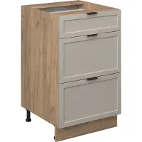Vicco Fame-Line Keukenonderkast – 50 cm zonder werkblad GrijsBeige