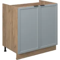 Vicco Fame-Line Wastafelkast – 80 cm zonder werkblad Licht blauw-grijs