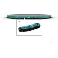Berg Trampoline Rand ovaal Champion Grand inground 520x345 cm groen