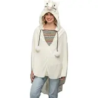 Boland - Poncho Llama - Volwassenen - - Dieren - Alpaca