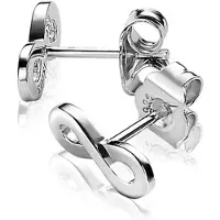 Zinzi zilveren oorknoppen infinity ZIO1065