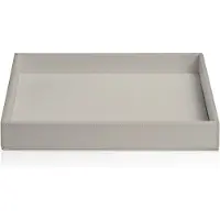 DECOR WALTHER Zeepschaal Brownie TAB Rechthoek Taupe