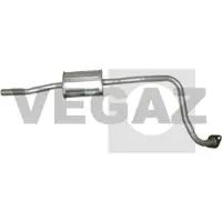 VEGAZ MZS-152 Uitlaat middendemper