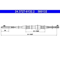 Ate 24.3727-0132.2 Handremkabel