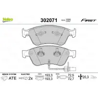 Valeo 302071 Remblokken